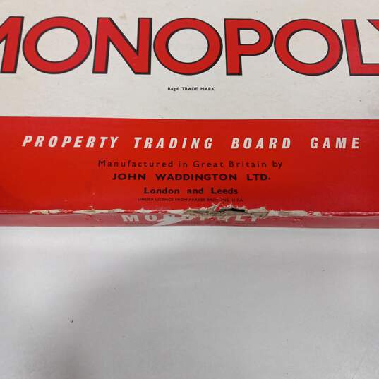 Vintage. Monopoly Property Trading Board Game image number 8