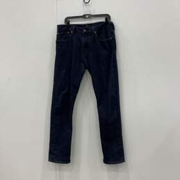 Polo Ralph Lauren Womens Blue Denim Dark Wash Straight Leg Jeans Size 34/34