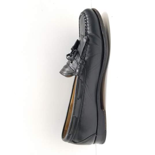 Footjoy Men's Black Leather Tassel Dress Loafers Size 12 image number 2