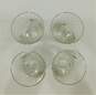 Vintage MCM Libbey Granada Atomic Starburst Barware Drinking Glasses Set of 4 image number 2