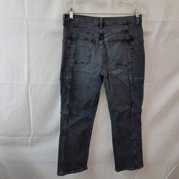 Marlin Junction High-Rise Kick Flare Cropped Jeans Size 31