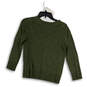 NWT Womens Olive Long Sleeve Cardigan Sweater Size Small image number 2