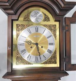 Vintage Howard Miller Tempus Fugit Large Wood Wall Clock alternative image