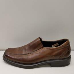 Ecco Brown Leather Slip On Loafers US 9.5 alternative image