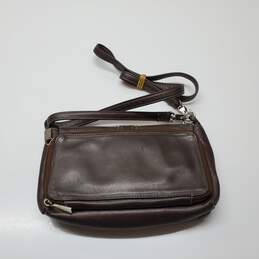 Perlina Crossbody Brown Leather Bag