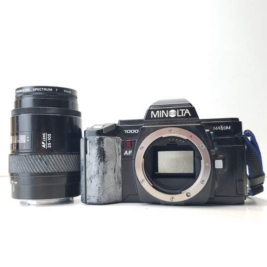 Minolta Maxxum 7000 AF 35mm SLR Camera with Lens image number 1