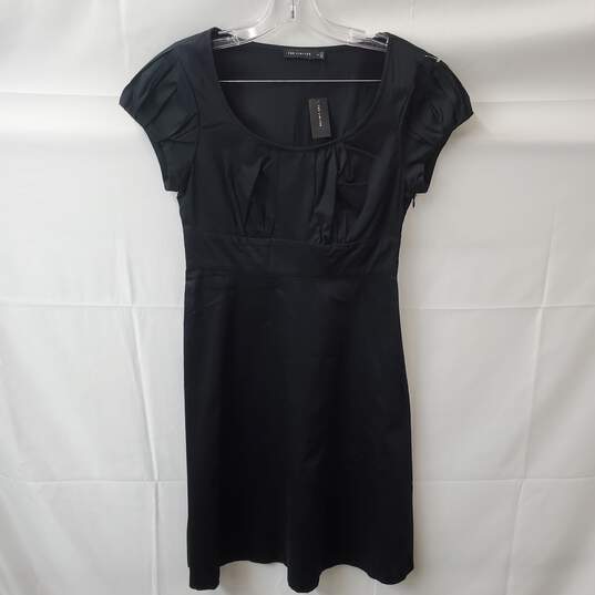 Women's Black The Limited Short Sleeve Midi Dress Size 4 image number 1
