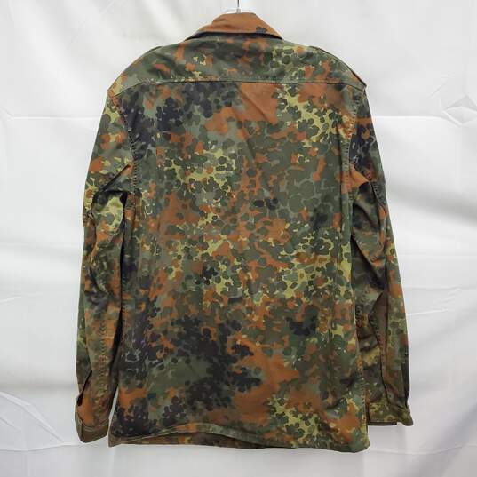 VTG Kohler German Flecktarn Field Army Shirt Jacket Size M image number 2