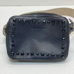 Vince Camuto Black Studded Zip Belt Bag alternative image