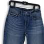 NWT Womens Blue Denim Stretch Medium Wash Mid Rise Skinny Jeans Size 8/29 image number 3