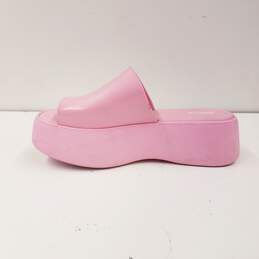 Melissa Rubber Pink Jelly Rubber Platform Sandals Shoes Size 6 B alternative image