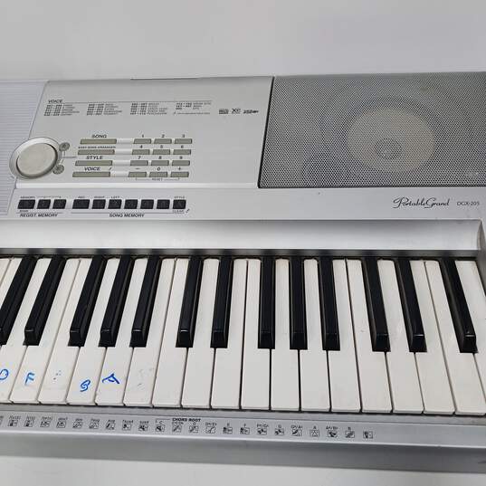 Yamaha Portable Grand Electric Keyboard DGX-205 image number 2