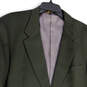 Mens Green Shawl Lapel Collar Single Breasted Two Button Blazer Size 46 L image number 3