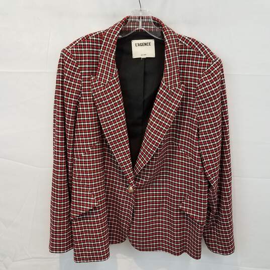L'Agence Button Long Sleeve Blazer Jacket Adult Size 28x23in image number 1