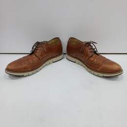 J&M Men's Brown Leather Shoes Size 8M alternative image