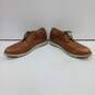 J&M Men's Brown Leather Shoes Size 8M image number 2