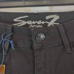 Seven 7 Women's Black Skinny Jeans SZ 10 NWT alternative image
