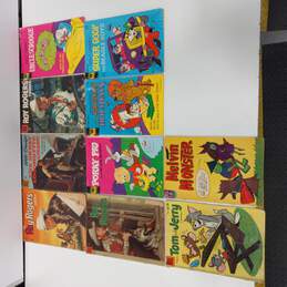 Lot of 10 Assorted Vintage Whitman & Dell Comic Books