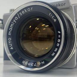 Vintage Mamiya 1000DTL 35mm SLR Camera with 55mm 1:1.4 Lens and Case alternative image
