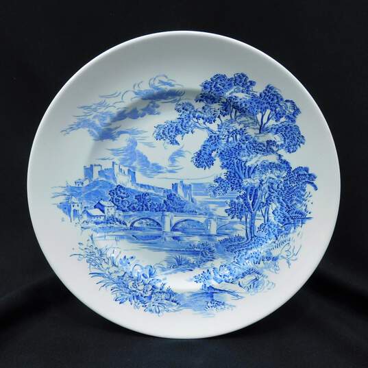 Countryside Blue Enoch Wedgwood 10 Inch Dinner Plates Lot of 5 image number 2
