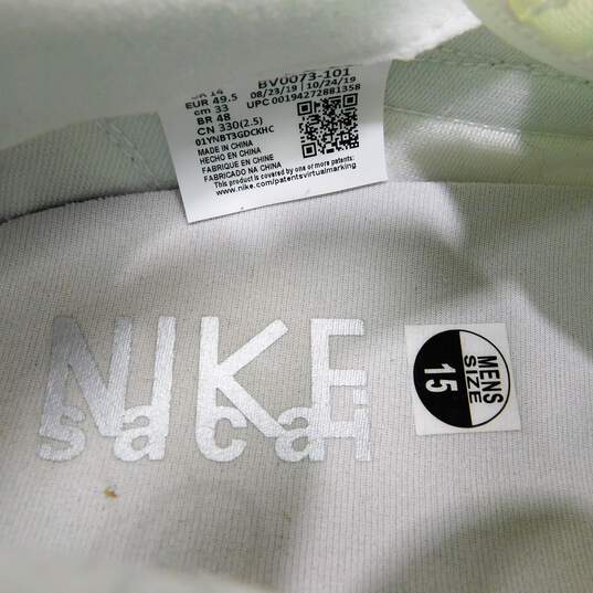 Nike LD Waffle sacai White Nylon Men's Shoe Size 15 image number 6