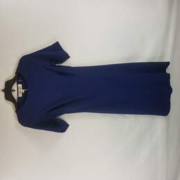 Diane Von Furstenberg Women Blue Dress Size XS NWT