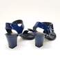 Roger Vivier Patent Leather Sandals Blue 5.5 image number 4