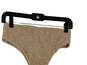 NWT Womens Beige Smocked Swim Bambi Bikini Bottoms Size Large image number 4