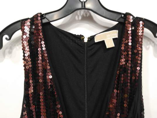 Michael Kors Women's Sequin Jump Suit Size Small image number 4
