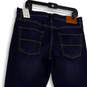 NWT Mens Blue Denim Medium Wash Stretch Pocket Straight Leg Jeans Sz 34/32 image number 2