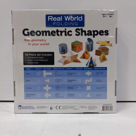Learning Resources Real World Folding Geometric Shapes image number 2