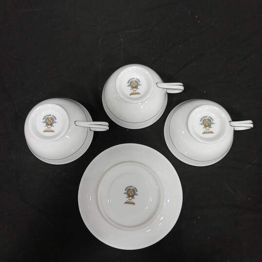 Noritake Rosamor Cups & Saucer 4pc Lot image number 3