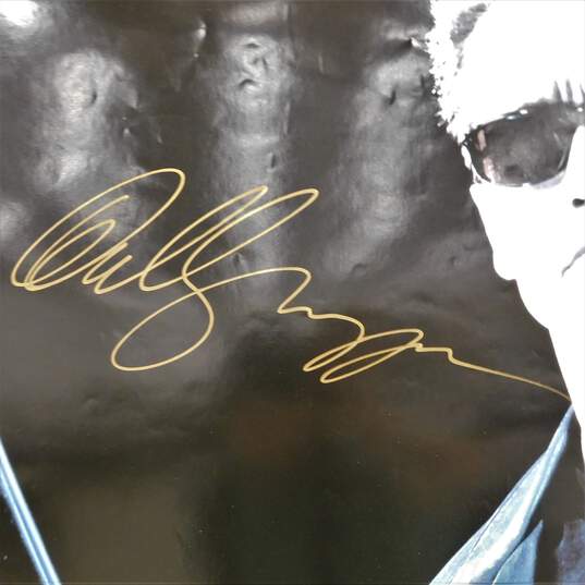 Terminator 2 Autographed Movie Poster Cameron Schwarzenegger Hamilton image number 2