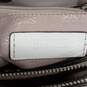 Michael Kors White Leather Top Handle Bag image number 5