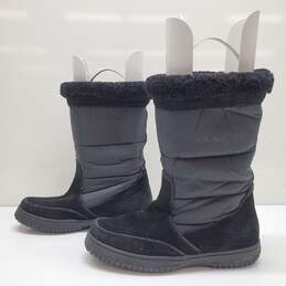Coach SHERMAN Women's  Suede/Nylon Black Boots Size 9B