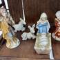 11pc Porcelain Nativity Set image number 2