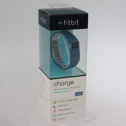 Sealed Fitbit Charge Wireless Activity Wristband Blue Large FB404SLL