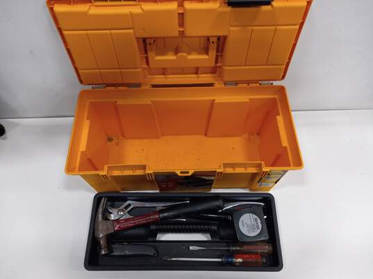 ZAG Tool Box w/An Assortment of Tools and Supplies image number 4