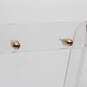 Assortment of 5 Vermeil & Rose Gold Plated Stud Earrings - 3.2g image number 3