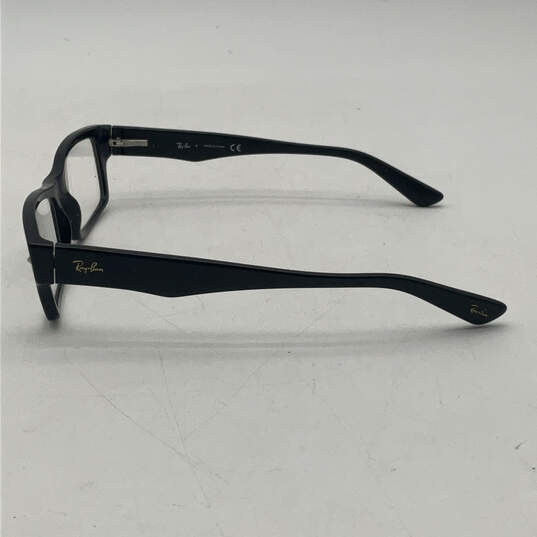 Mens Black RB5254 Full Frame Rectangular Classic Eyeglasses With Case image number 2