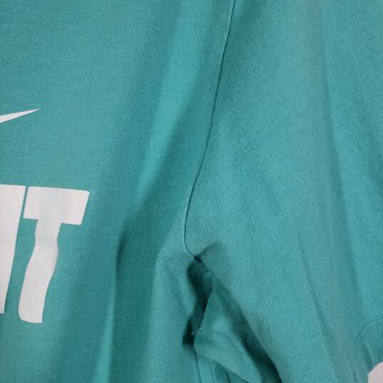 Mens JUST Do IT Crew Neck Short Sleeve Pullover T-Shirt Size Medium image number 3