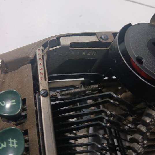 Vintage Smith & Corona Black Typewriter With Case image number 5