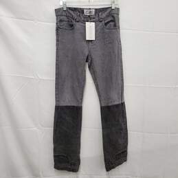 NWT CIE WM's Vintage Unique Gray & Black Distress Denim Jeans Size XS-30