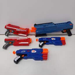 Bundle of 5 Assorted Nerf Toy Dart Guns