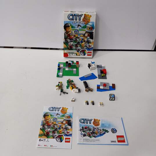 Lego City Alarm 3865 Join The Chase Board Game IOB image number 1