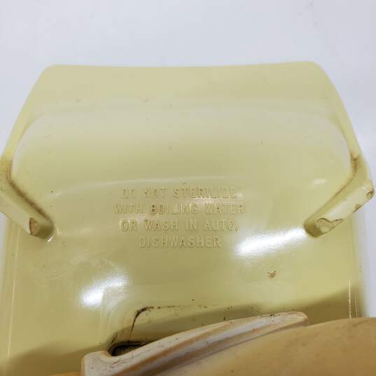 Vintage GE Divided Baby Food Bowl - UNTESTED FOR PARTS/REPAIRS image number 5
