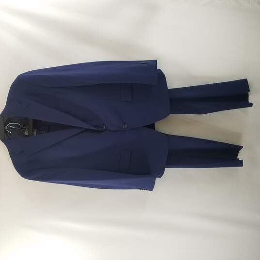 Buy the Michael Kors Mens Suit Navy Blue Size 44R | GoodwillFinds