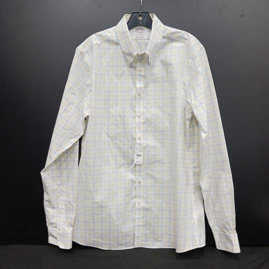 Brooks Brothers Soho Fit Men's Dress Shirt Size 16.5/37 - NWT image number 5