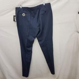 NWT INCOTEX Bright Blue Pattern Men's Dressed Pants Size 42 alternative image