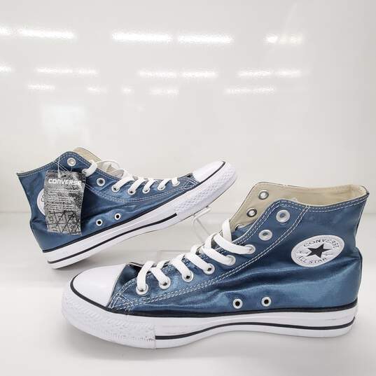 Converse CT All Star High Blue Unisex Sneaker Shoes Size M9/11W image number 1